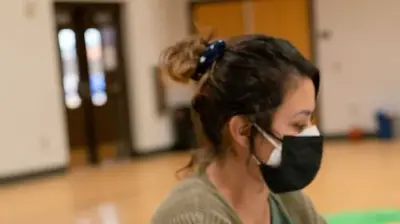 People at a table Photo